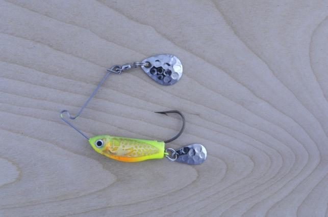 The Fishing Armory .308 Bass Spinner Lure (Color: Chartreuse